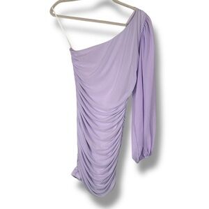Hello‎ Molly Party It Up Dress One Shoulder Lilac Formal Party Event Womens 8